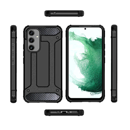 Husa pentru Samsung Galaxy A54 A546, Techsuit, Hybrid Armor, Neagra