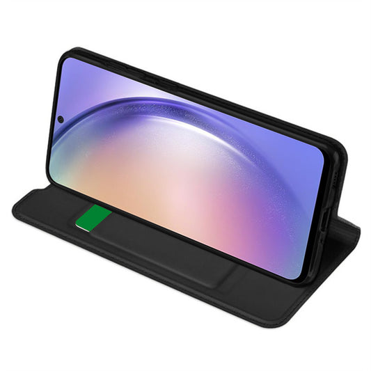 Husa pentru Samsung Galaxy A54 A546, Techsuit, Magskin Book, Neagra
