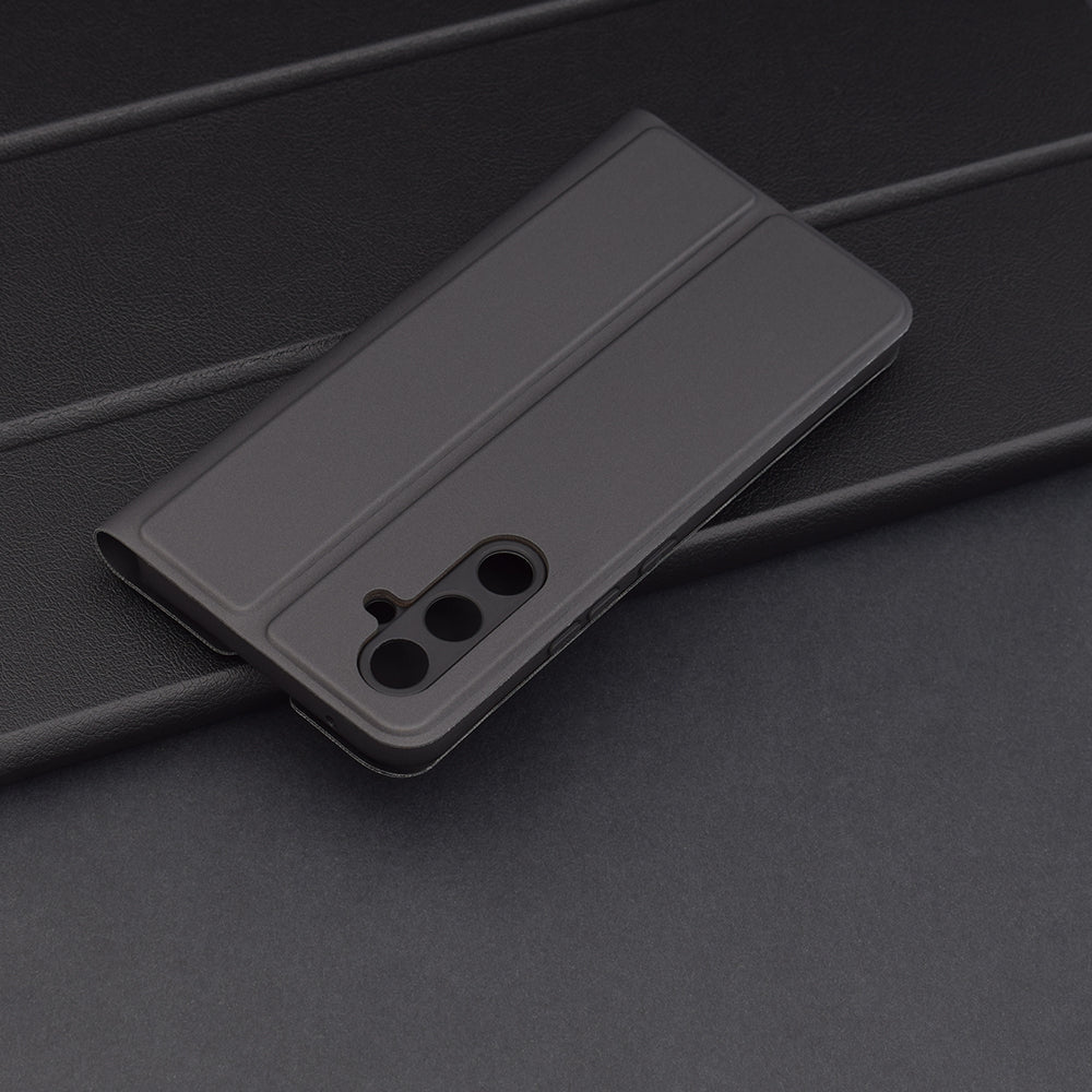 Husa pentru Samsung Galaxy A54 A546, Techsuit, Magskin Book, Neagra