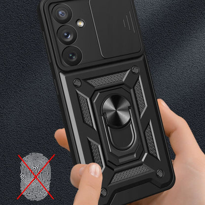 Husa pentru Samsung Galaxy A55 5G A556, Techsuit, CamShield, Neagra