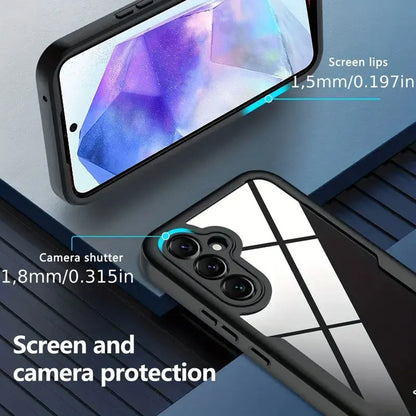 Husa pentru Samsung Galaxy A55 5G A556, Techsuit, ColorVerse 360, Mov