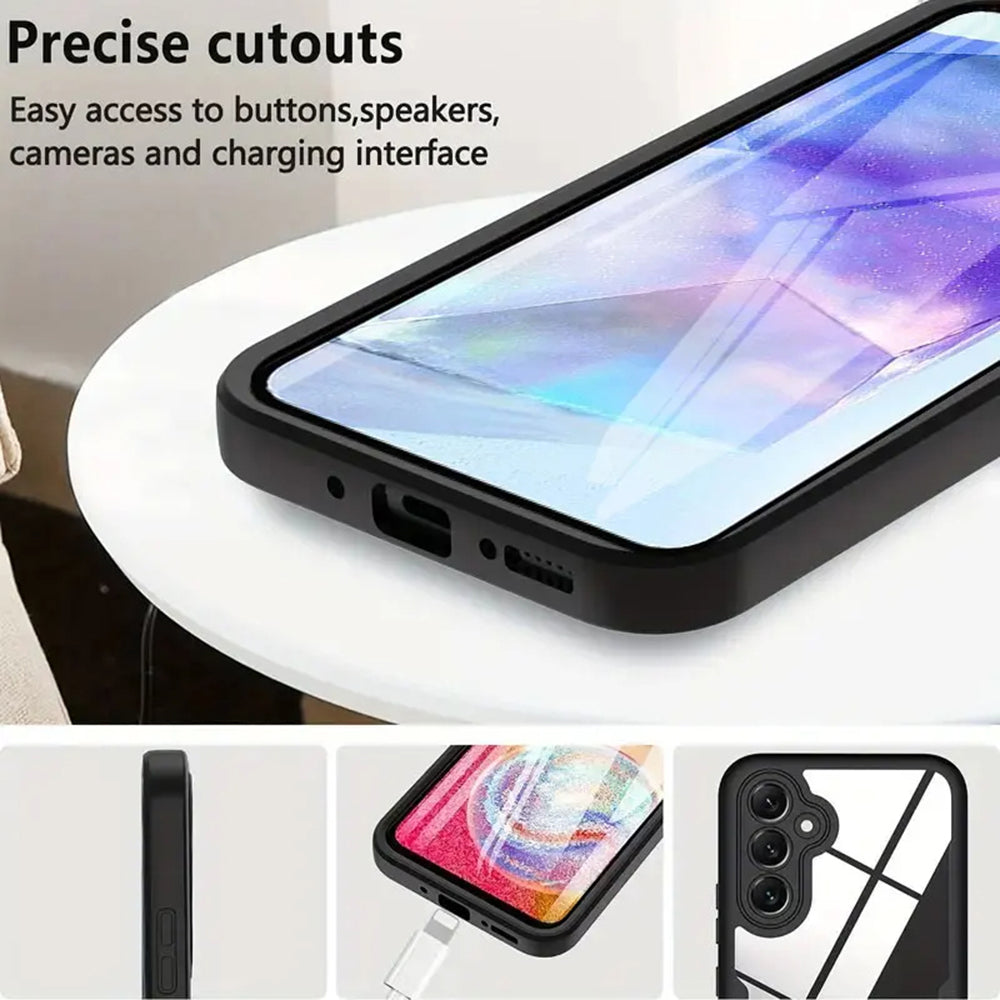 Husa pentru Samsung Galaxy A55 5G A556, Techsuit, ColorVerse 360, Mov