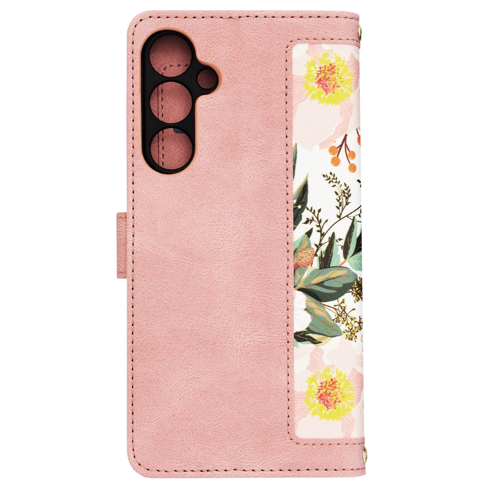 Husa pentru Samsung Galaxy A55 5G A556, Techsuit, FlipCraft, Roz