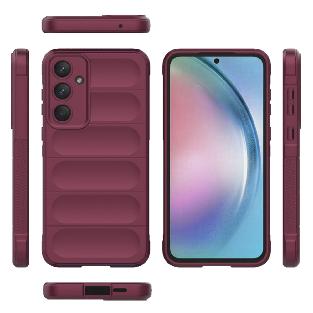 Husa pentru Samsung Galaxy A55 5G A556, Techsuit, Magic Shield, Mov