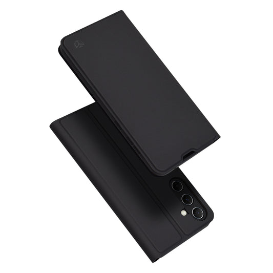 Husa pentru Samsung Galaxy A55 5G A556, Techsuit, Magskin Book, Neagra