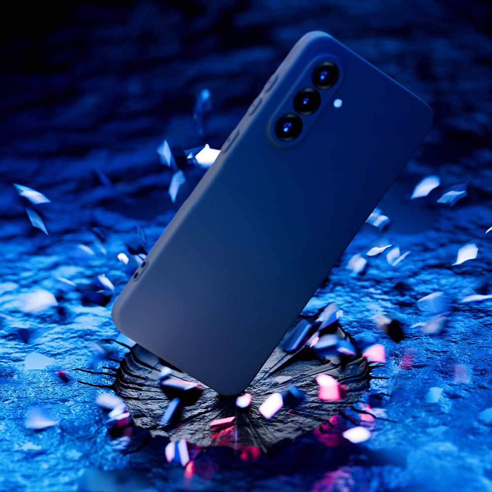 Husa pentru Samsung Galaxy A56 A566, 3MK, Neagra Mata