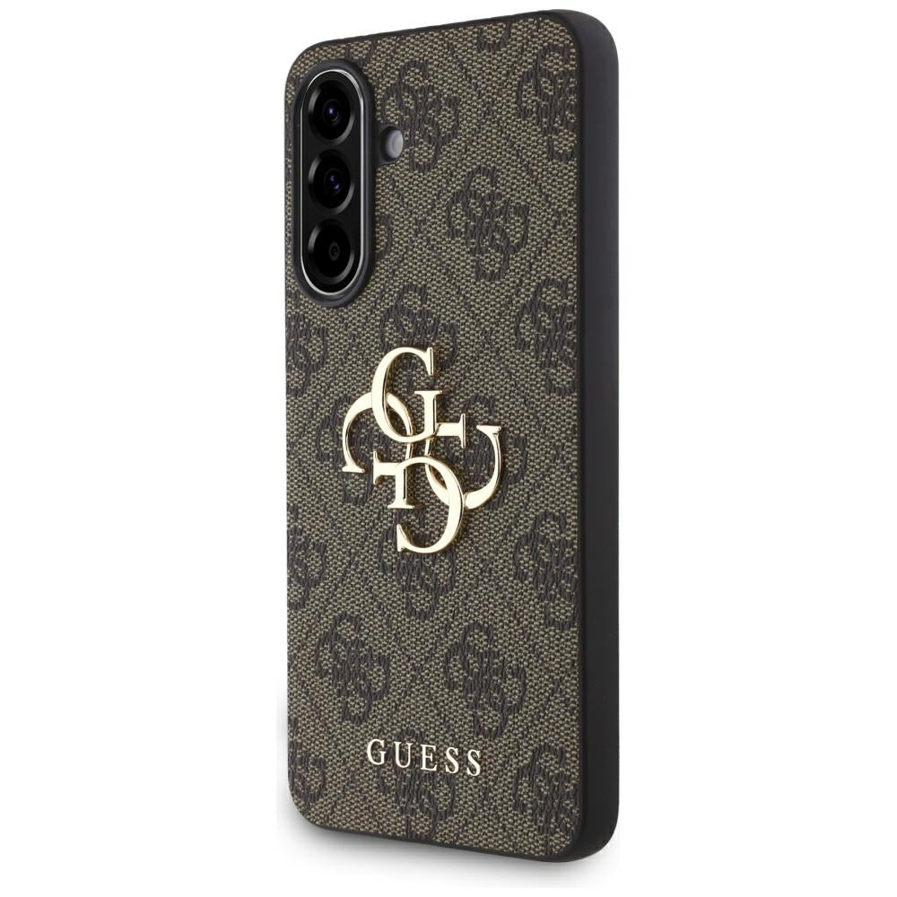 Husa pentru Samsung Galaxy A56 A566, Guess, 4G Big Logo, Maro