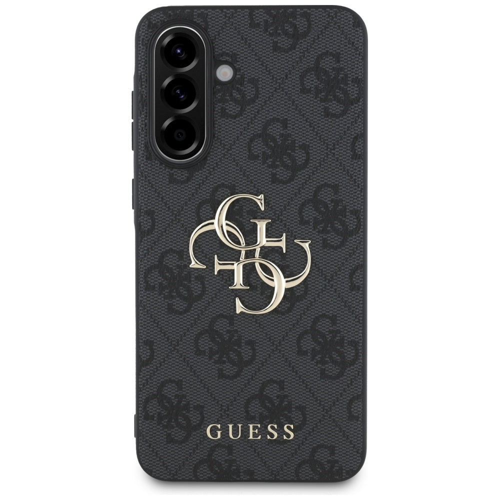Husa pentru Samsung Galaxy A56 A566, Guess, 4G Big Logo, Neagra