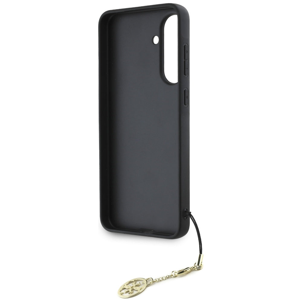 Husa pentru Samsung Galaxy A56 A566, Guess, 4G Charm, Maro