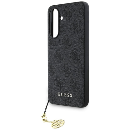 Husa pentru Samsung Galaxy A56 A566, Guess, 4G Charm, Neagra