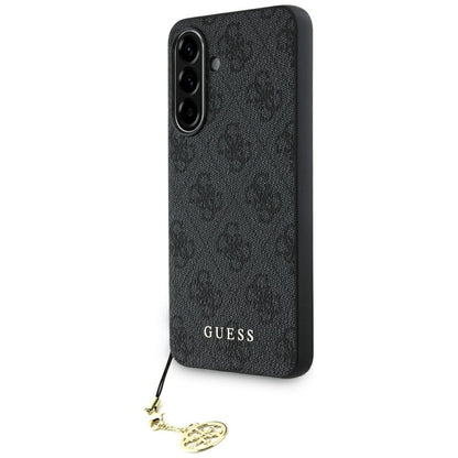 Husa pentru Samsung Galaxy A56 A566, Guess, 4G Charm, Neagra