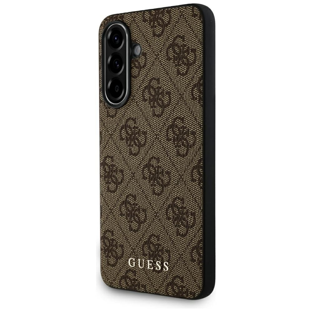 Husa pentru Samsung Galaxy A56 A566, Guess, 4G Classic, Maro