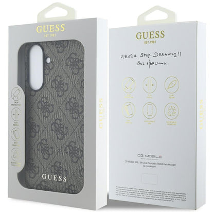 Husa pentru Samsung Galaxy A56 A566, Guess, 4G Classic, Maro