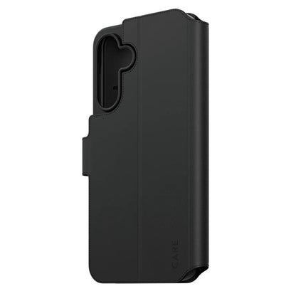 Husa pentru Samsung Galaxy A56 A566, PanzerGlass, Care Feature Kickstand Wallet, Neagra