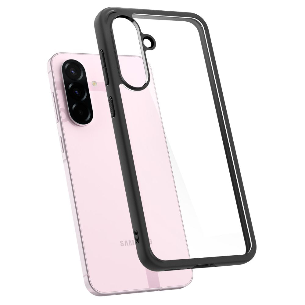 Husa pentru Samsung Galaxy A56 A566, Spigen, Ultra Hybrid, Neagra Mata ACS09293
