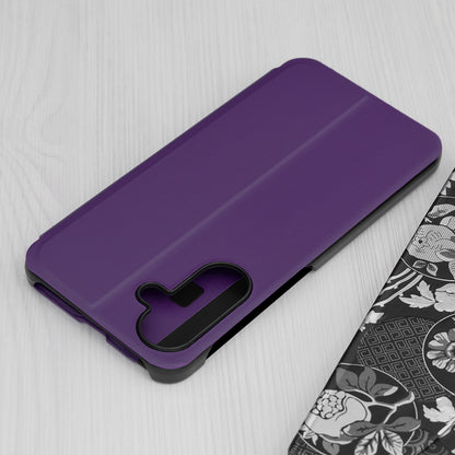 Husa pentru Samsung Galaxy A56 A566, Techsuit, eFold, Mov