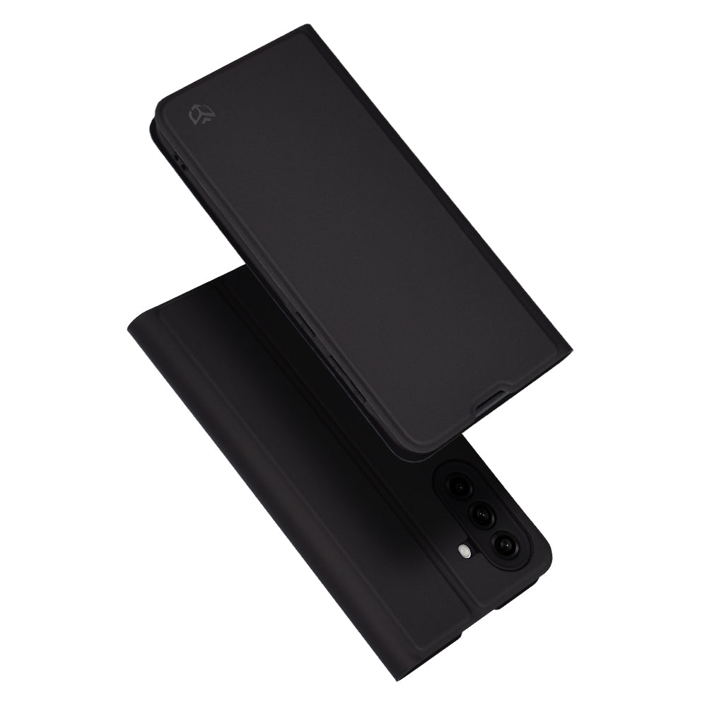 Husa pentru Samsung Galaxy A56 A566, Techsuit, Magskin Book, Neagra