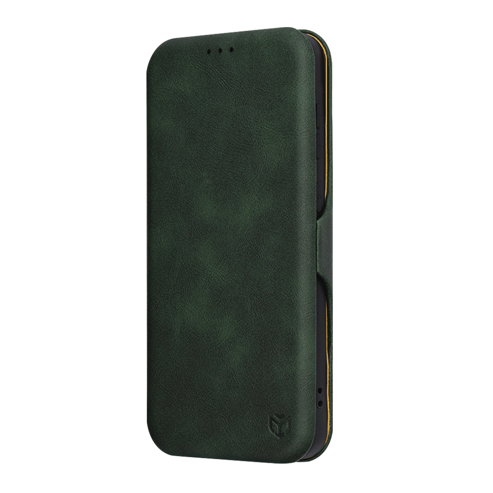 Husa pentru Samsung Galaxy A56 A566, Techsuit, Safe Wallet Plus, Verde