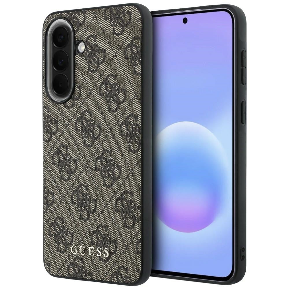 Husa pentru Samsung Galaxy A57 5G, Guess, 4G Classic, Maro