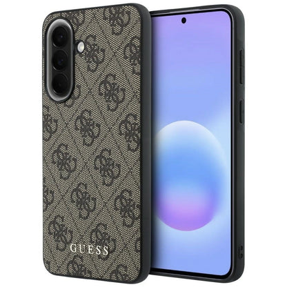 Husa pentru Samsung Galaxy A57 5G, Guess, 4G Classic, Maro