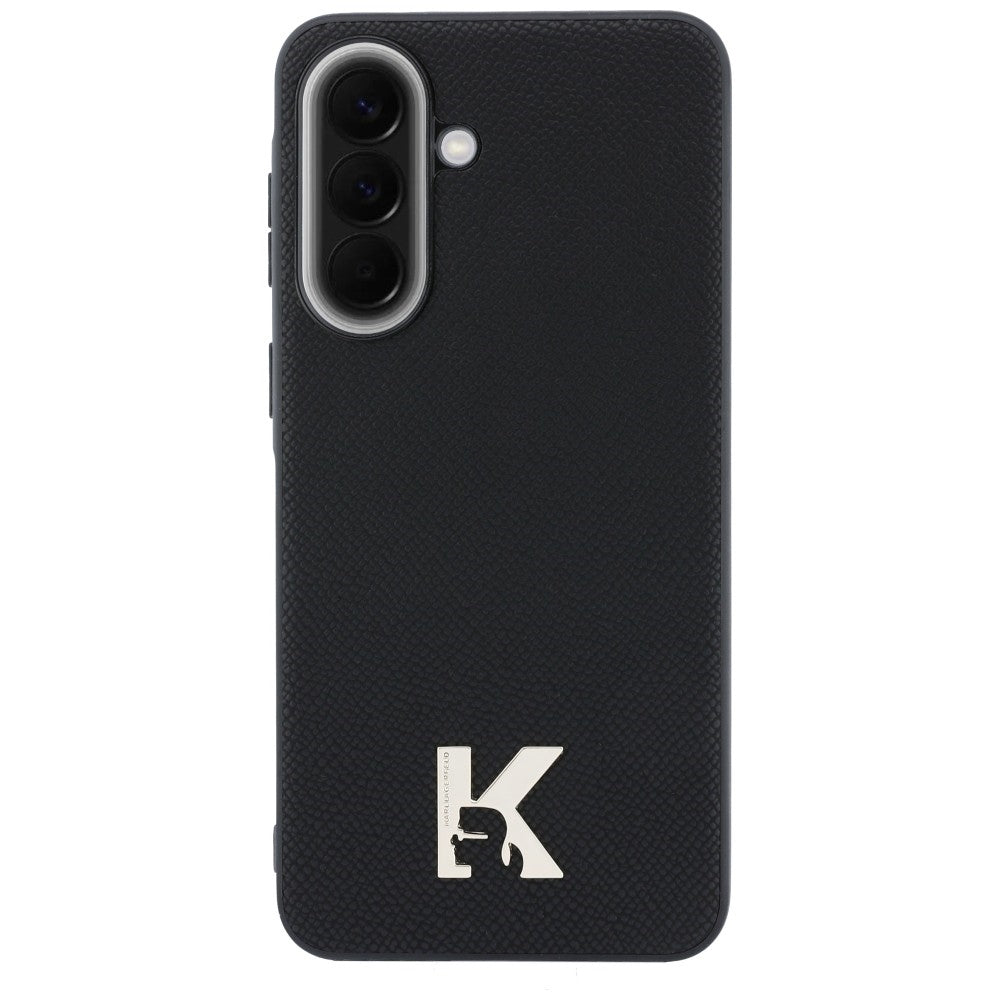 Husa pentru Samsung Galaxy A57 5G, Karl Lagerfeld, Karl Head Logo, Neagra