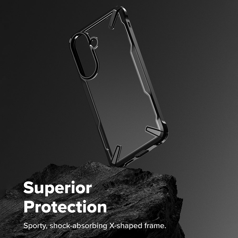 Husa pentru Samsung Galaxy A57 5G, Ringke, Fusion X, Neagra