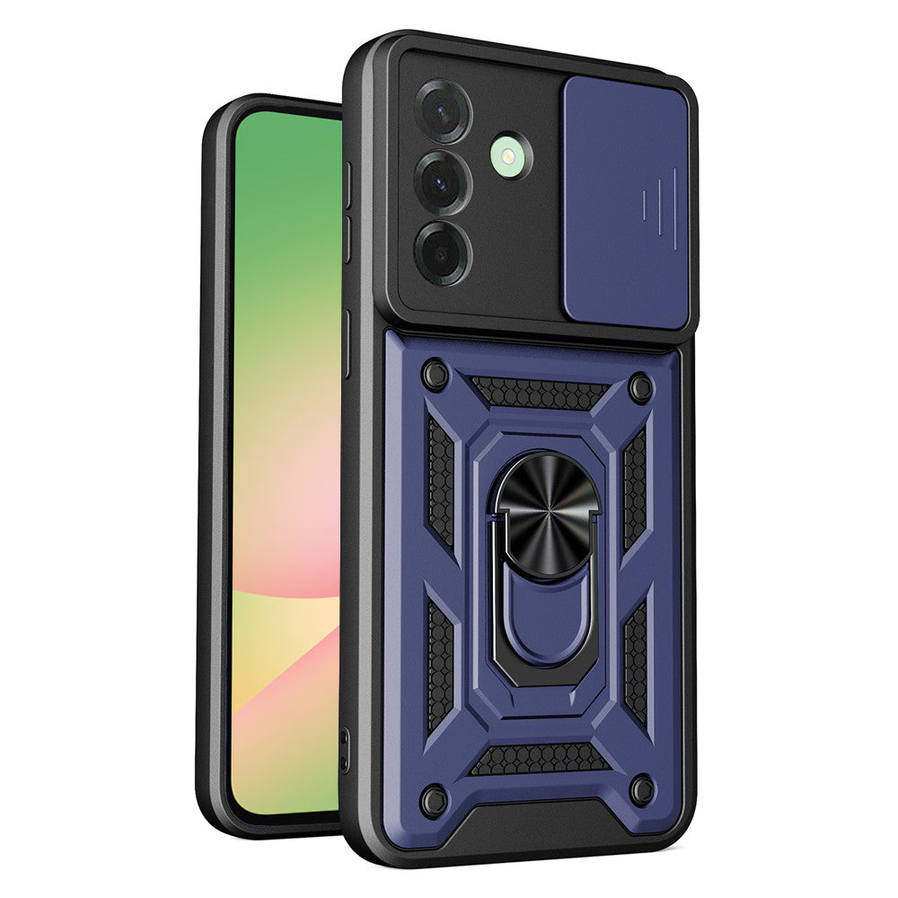 Husa pentru Samsung Galaxy A57 5G, Techsuit, CamShield, Albastra