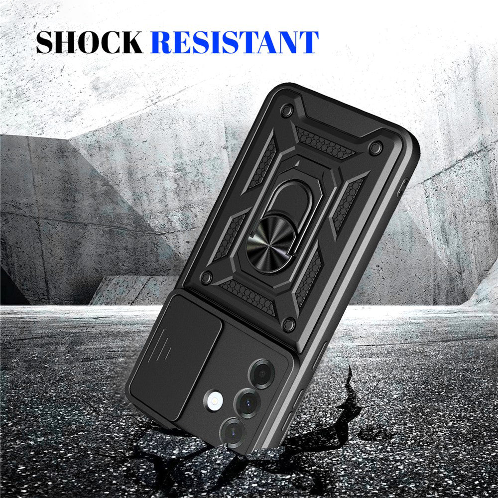 Husa pentru Samsung Galaxy A57 5G, Techsuit, CamShield, Neagra