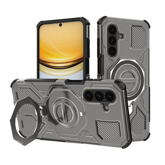 Husa pentru Samsung Galaxy A57 5G, Techsuit, Carbon Shield Pro, Fumurie