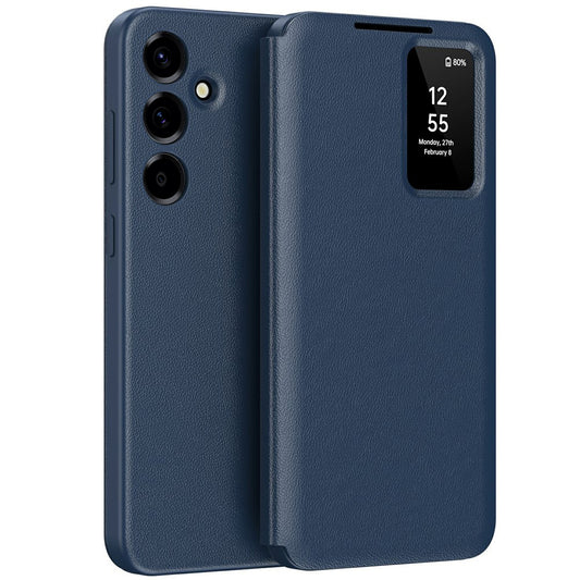 Husa pentru Samsung Galaxy A57 5G, Techsuit, SmartView, Albastra