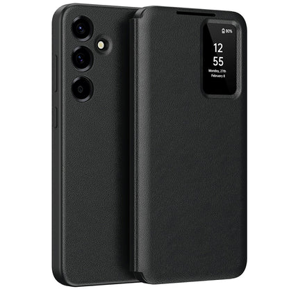 Husa pentru Samsung Galaxy A57 5G, Techsuit, SmartView, Neagra