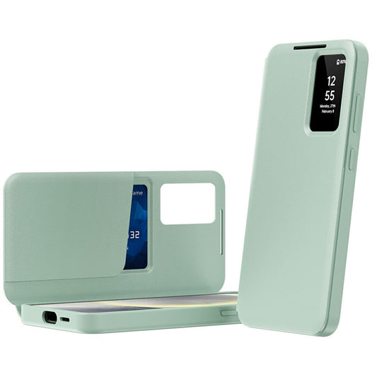 Husa pentru Samsung Galaxy A57 5G, Techsuit, SmartView, Verde