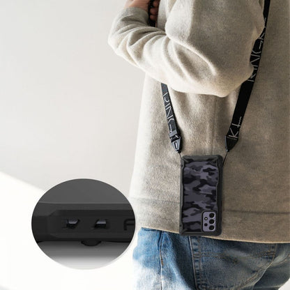 Husa pentru Samsung Galaxy A72 A725 / A72 5G A726, Ringke, Fusion X Design, Camuflaj