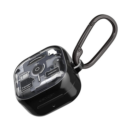 Husa pentru Samsung Galaxy Buds4 / Buds4 Pro, Spigen, Ultra Hybrid, Neagra ACS11201