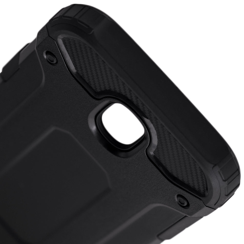 Husa pentru Samsung Galaxy J5 (2017) J530, Techsuit, Hybrid Armor, Neagra