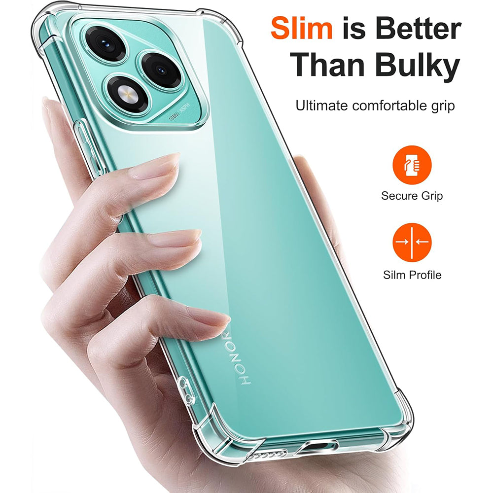 Husa pentru Samsung Galaxy M56 M566, Techsuit, Shockproof Clear, Transparenta