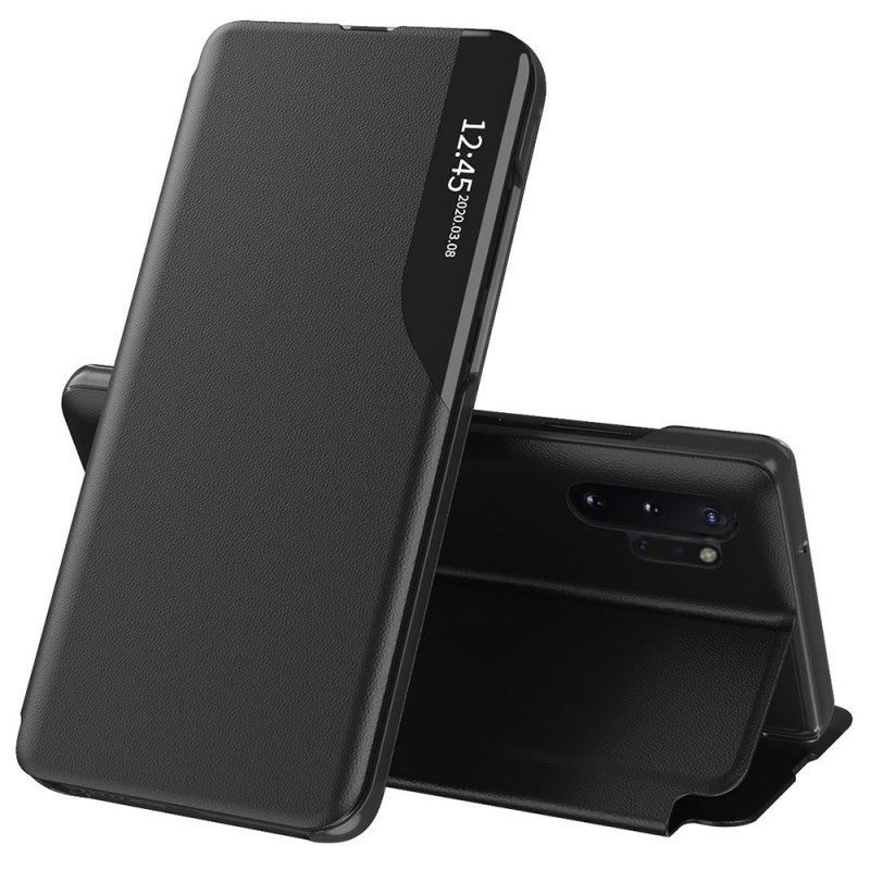 Husa pentru Samsung Galaxy Note 10+ 5G N976 / Note 10+ N975, Techsuit, eFold, Neagra