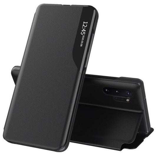Husa pentru Samsung Galaxy Note 10+ 5G N976 / Note 10+ N975, Techsuit, eFold, Neagra