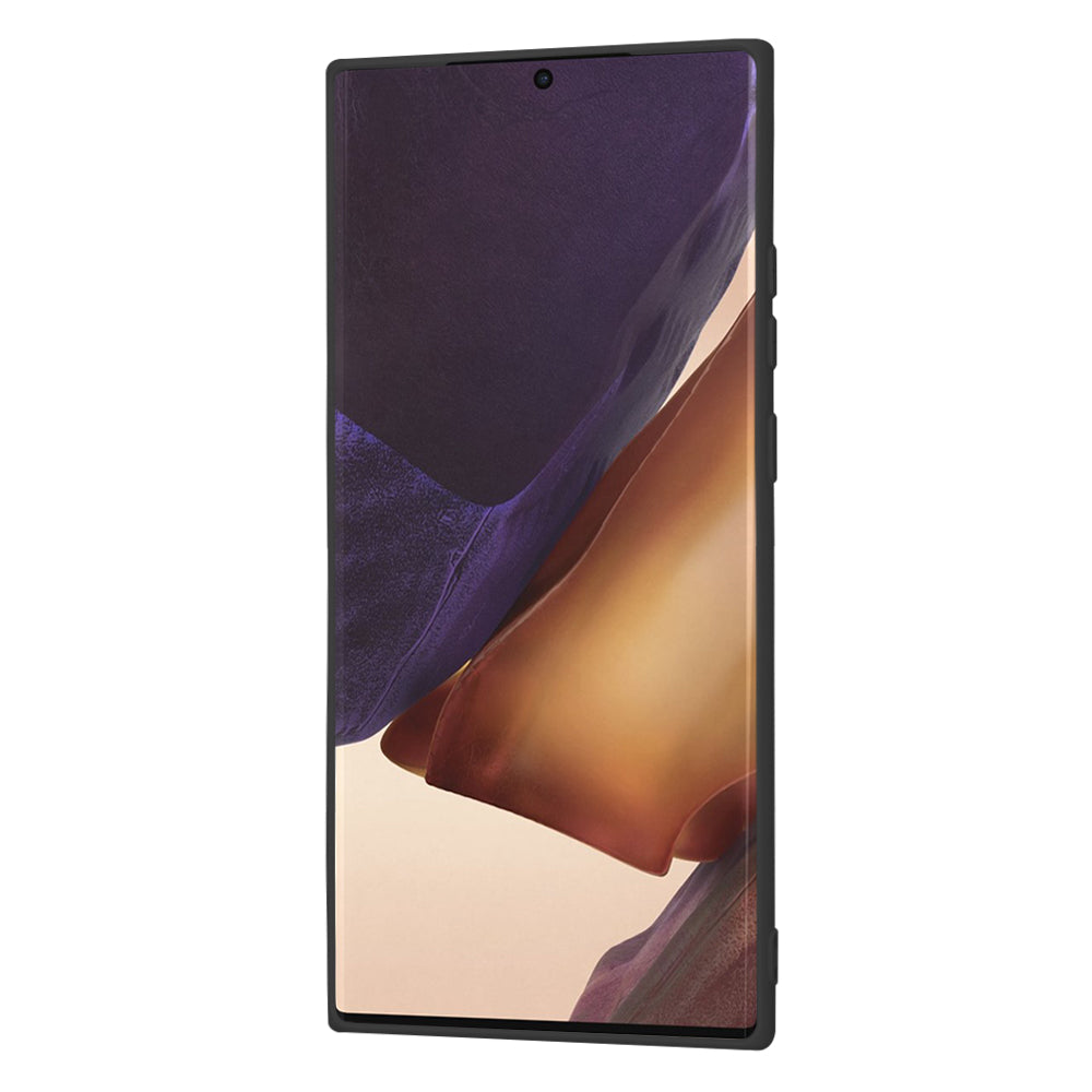 Husa pentru Samsung Galaxy Note 20 Ultra 5G N986 / Note 20 Ultra N985, Techsuit, SoftFlex, Neagra