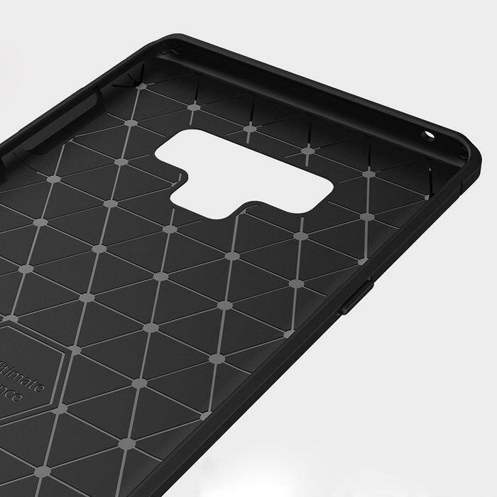 Husa pentru Samsung Galaxy Note 9 N960, Techsuit, Carbon, Neagra