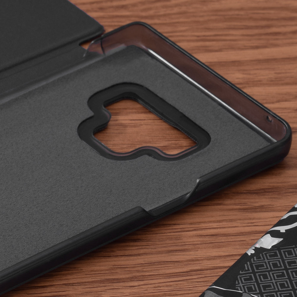 Husa pentru Samsung Galaxy Note 9 N960, Techsuit, eFold, Neagra