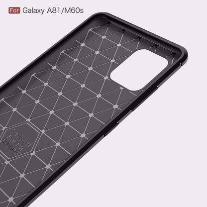 Husa pentru Samsung Galaxy Note10 Lite N770, Techsuit, Carbon, Neagra