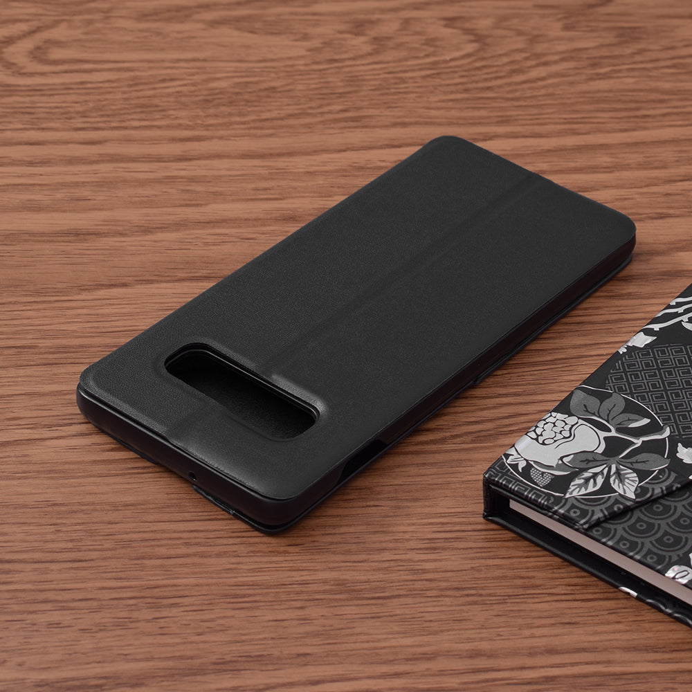 Husa pentru Samsung Galaxy S10 G973, Techsuit, eFold, Neagra