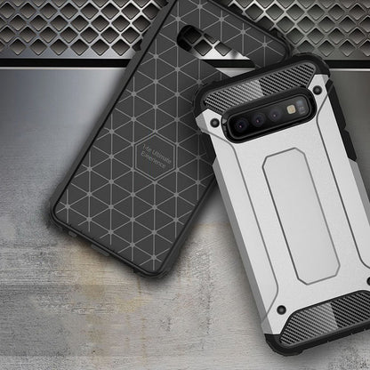 Husa pentru Samsung Galaxy S10 G973, Techsuit, Hybrid Armor, Neagra