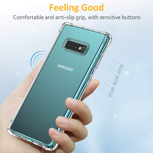Husa pentru Samsung Galaxy S10e G970, Techsuit, Shockproof Clear, Transparenta