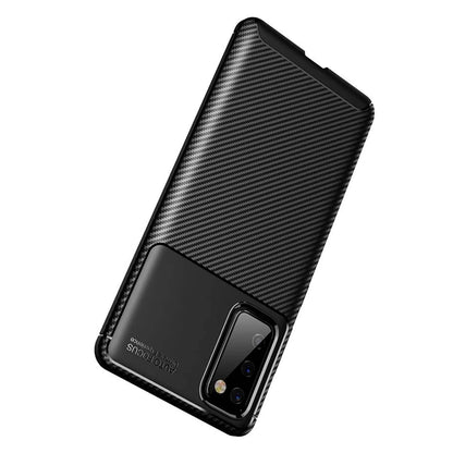 Husa pentru Samsung Galaxy S20 FE 2022 G781 / S20 FE 5G G781 / S20 FE G780, Techsuit, CarbonFiber, Neagra
