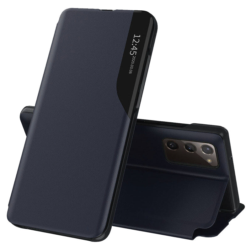 Husa pentru Samsung Galaxy S20 FE 2022 G781 / S20 FE 5G G781 / S20 FE G780, Techsuit, eFold, Albastra Inchis