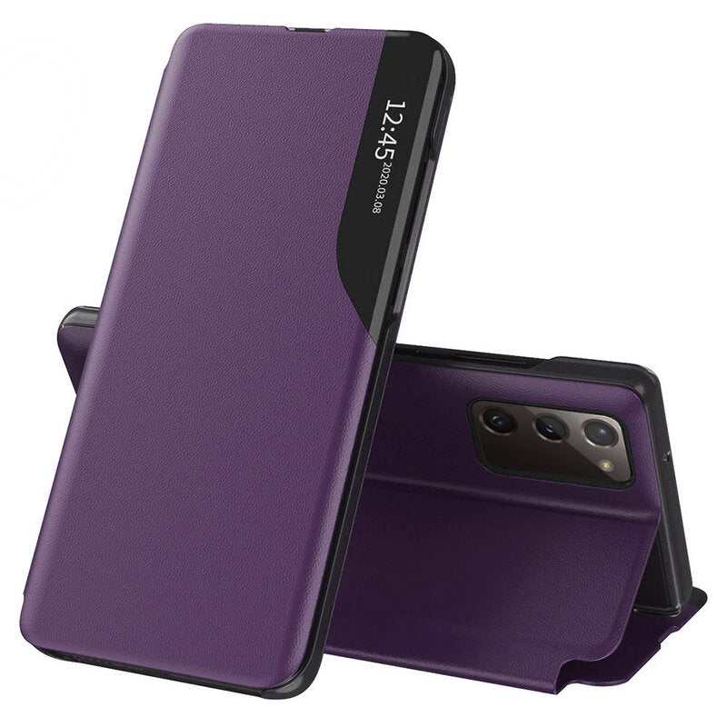 Husa pentru Samsung Galaxy S20 FE 2022 G781 / S20 FE 5G G781 / S20 FE G780, Techsuit, eFold, Mov