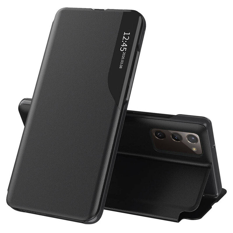 Husa pentru Samsung Galaxy S20 FE 2022 G781 / S20 FE 5G G781 / S20 FE G780, Techsuit, eFold, Neagra
