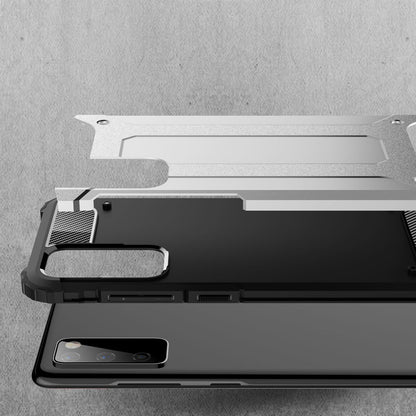 Husa pentru Samsung Galaxy S20 FE 2022 G781 / S20 FE 5G G781 / S20 FE G780, Techsuit, Hybrid Armor, Neagra
